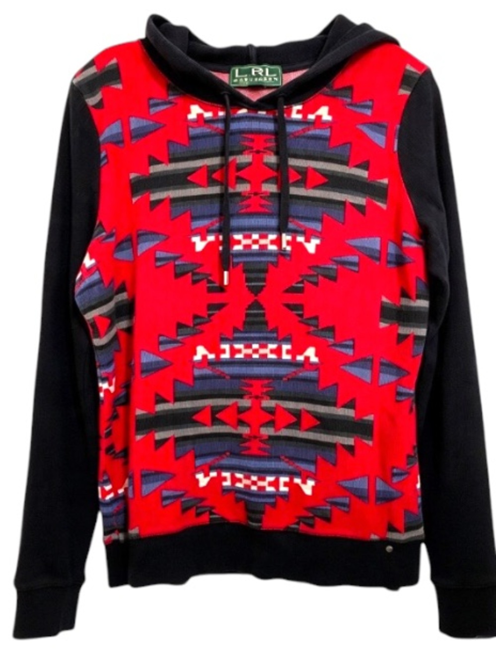 Lauren Ralph Lauren Active Aztec Southwestern Thermal Hoodie Sweatshirt